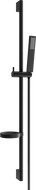 Mexen DS00 sliding shower set, Black - 785004583-70