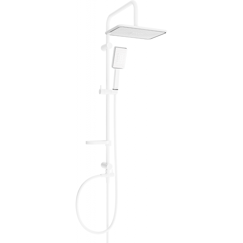 Mexen X54 shower column, White/Chrome - 798545491-21