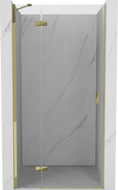 Mexen Mist-H left hinged shower door 75 cm, transparent, gold - 8A5-075-000-50-00-L