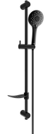 Mexen DF74 sliding shower set, Black - 785744582-70