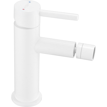 Mexen Elba white bidet faucet - 74120-20