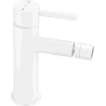 Mexen Elba white bidet faucet - 74120-20