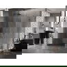 Mexen Lunar-B shower enclosure hinged left 85 x 70 cm, transparent, gun metal - 832-085-070-95-00-L