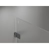 Mexen Lunar-B left hinged shower cabin 95 x 70 cm, transparent, gun metal - 832-095-070-95-00-L