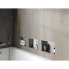 Mexen X-Wall-NR niche shelf without flange 30 x 20 cm, inox - 1911302010