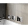 Mexen X-Wall-NR recessed shelf without flange 30 x 20 cm, inox - 1911302010