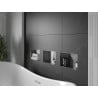 Mexen X-Wall-NR recessed shelf without flange 30 x 20 cm, inox - 1911302010
