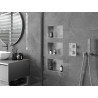 Mexen X-Wall-NR niche shelf without flange 30 x 20 cm, inox - 1911302010
