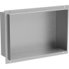 Mexen X-Wall-NR niche shelf without flange 30 x 20 cm, inox - 1911302010