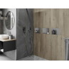 Mexen X-Wall-NR niche shelf without flange 30 x 20 cm, inox - 1911302010