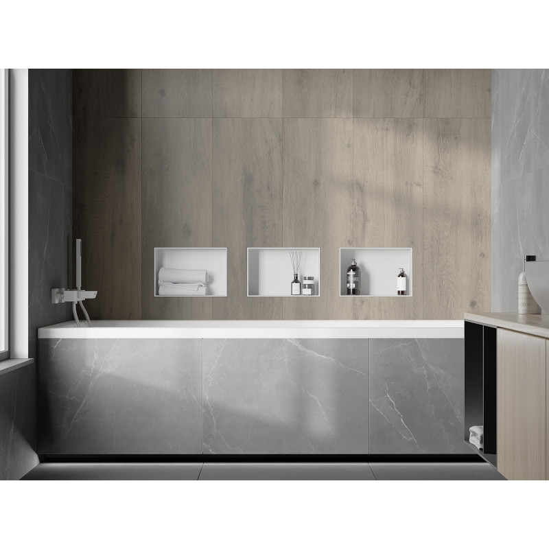 Mexen X-Wall-NR bex collar recess shelf 30 x 20 cm, white - 1921302010