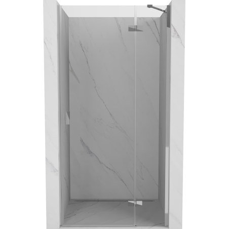 Mexen Mist-H right hinged shower door 105 cm, transparent, chrome - 8A5-105-000-01-00-P