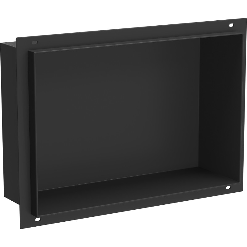 Mexen X-Wall-NR niche shelf without flange 30 x 20 cm, black - 1971302010