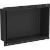 Mexen X-Wall-NR recessed shelf without a flange 30 x 20 cm, Black - 1971302010