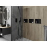Mexen X-Wall-NR niche shelf without flange 30 x 20 cm, black - 1971302010