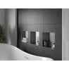 Mexen X-Wall-NR Recessed Shelf Without Flange 30 x 30 cm, Inox - 1911303010