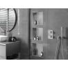 Mexen X-Wall-NR Recessed Shelf Without Flange 30 x 30 cm, Inox - 1911303010