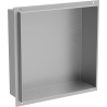 Mexen X-Wall-NR recessed shelf without a flange 30 x 30 cm, inox - 1911303010