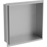 Mexen X-Wall-NR Recessed Shelf Without Flange 30 x 30 cm, Inox - 1911303010