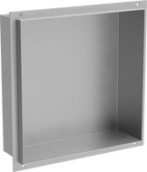 Mexen X-Wall-NR recessed shelf without a flange 30 x 30 cm, inox - 1911303010