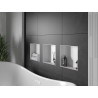 Mexen X-Wall-NR recessed shelf without flange 30 x 30 cm, white - 1921303010