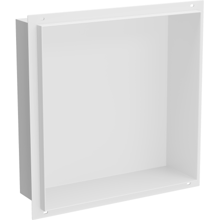 Mexen X-Wall-NR recessed shelf without a flange 30 x 30 cm, White - 1921303010