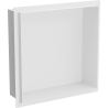 Mexen X-Wall-NR recessed shelf without a flange 30 x 30 cm, White - 1921303010