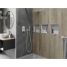 Mexen X-Wall-NR niche shelf without flange 30 x 30 cm, white - 1921303010