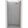 Mexen Mist-H shower door, right-hinged 70 cm, transparent, brushed copper - 8A5-070-000-65-00-P