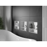 Mexen X-Wall-NR niche shelf without a flange with a shelf 30 x 30 cm, white - 1921303010S