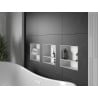 Mexen X-Wall-NR recessed shelf without flange with shelf 30 x 30 cm, white - 1921303010S