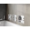 Mexen X-Wall-NR recessed shelf without flange with shelf 30 x 30 cm, white - 1921303010S