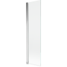 Mexen Mist 1-wing shower screen 50 x 150 cm, transparent, chrome - 8A9-050-001-01-00
