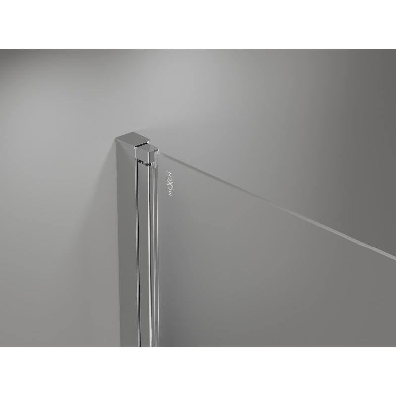 Mexen Mist 2-wing left shower screen 80 x 150 cm, transparent, chrome - 8A9-080-002-01-00-L