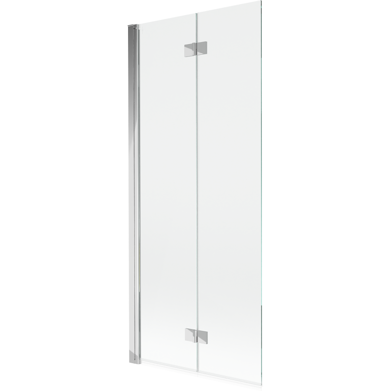 Mexen Mist 2-panel left shower screen 80 x 150 cm, transparent, chrome - 8A9-080-002-01-00-L