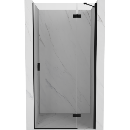 Mexen Mist-H shower door hinged right 115 cm, transparent, black - 8A5-115-000-70-00-P