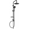 Mexen X67 shower column, Black - 798676791-70