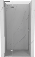 Mexen Mist-H L left-side hinged shower door 75 cm, transparent, chrome - 8A5L-075-000-01-00-L