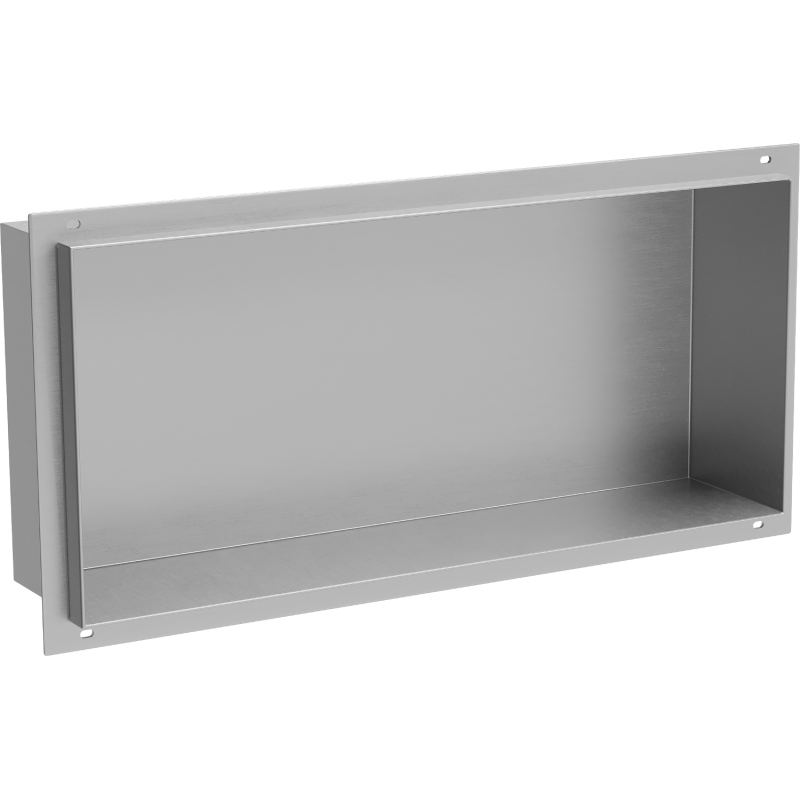 Mexen X-Wall-NR niche shelf without flange 45 x 20 cm, inox - 1911452010