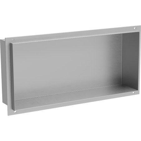 Mexen X-Wall-NR recessed shelf without a flange 45 x 20 cm, inox - 1911452010