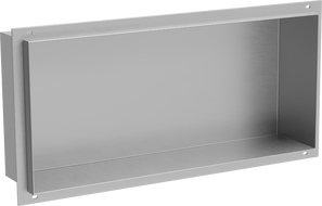 Mexen X-Wall-NR recessed shelf without a flange 45 x 20 cm, inox - 1911452010