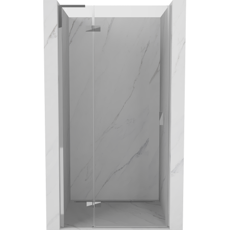 Mexen Mist-H L 110 cm Left Side Shower Door, Transparent, Chrome - 8A5L-110-000-01-00-L