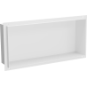 Mexen X-Wall-NR recessed shelf without a flange 45 x 20 cm, White - 1921452010