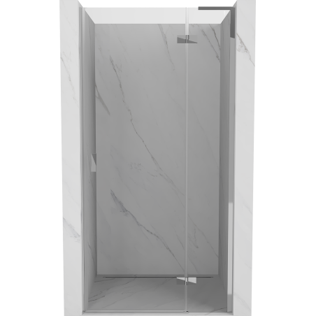 Mexen Mist-H L shower door right hinged 105 cm, transparent, chrome - 8A5L-105-000-01-00-P