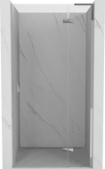 Mexen Mist-H L shower doors hinged right 120 cm, transparent, chrome - 8A5L-120-000-01-00-P