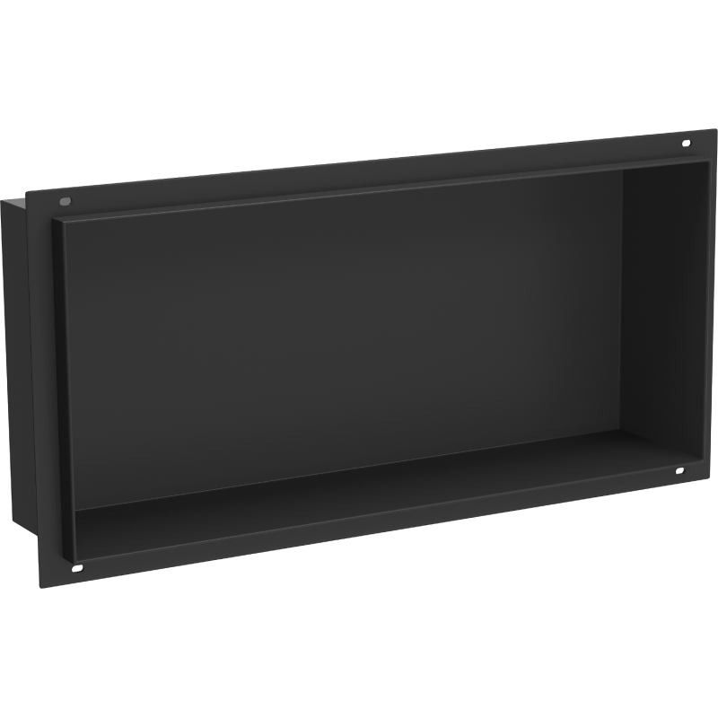 Mexen X-Wall-NR recessed shelf without a flange 45 x 20 cm, Black - 1971452010