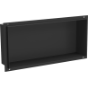 Mexen X-Wall-NR recessed shelf without flange 45 x 20 cm, black - 1971452010