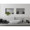 Mexen X-Wall-NR niche shelf without flange 45 x 30 cm, inox - 1911453010