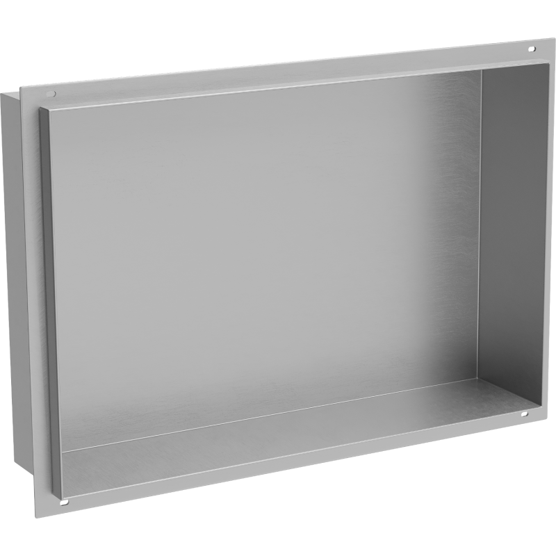 Mexen X-Wall-NR niche shelf without flange 45 x 30 cm, inox - 1911453010