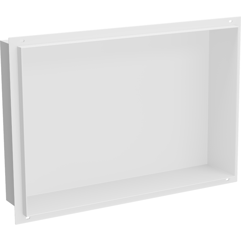 Mexen X-Wall-NR recessed shelf without flange 45 x 30 cm, white - 1921453010